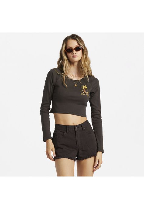 Short Drift Away S Negro Mujer-0