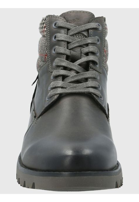Botin Cuero Hombre Rosco Gris-3