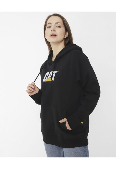 Polerón Fleece Logo Pull Negro Unisex-7