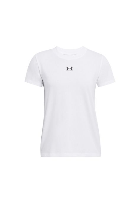 Polera UA Off Campus Core mujer Blanco-0