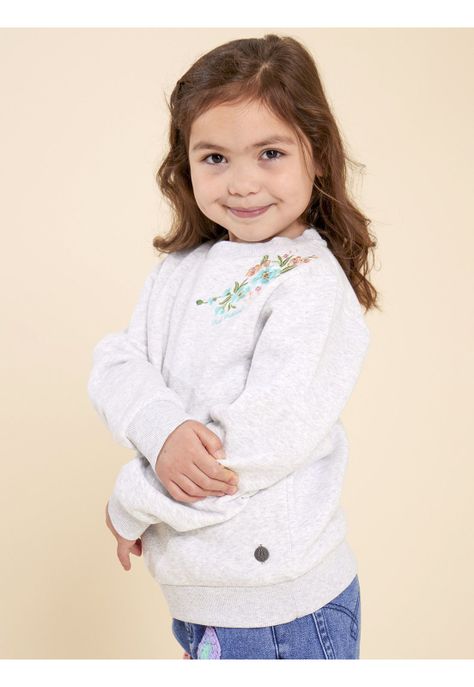 Polerón Niña Dakota Gris-4