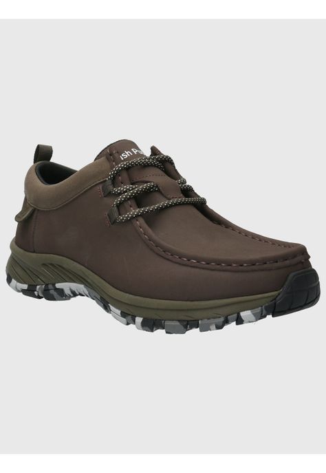 Zapatilla Cuero Hombre Jovan Gris-0