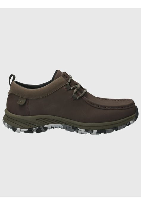 Zapatilla Cuero Hombre Jovan Gris-1