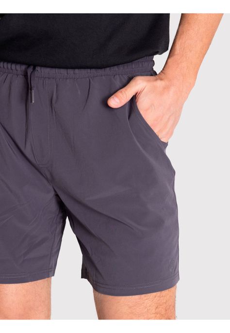 Short deportivo Hombre Training Gris Oscuro-1