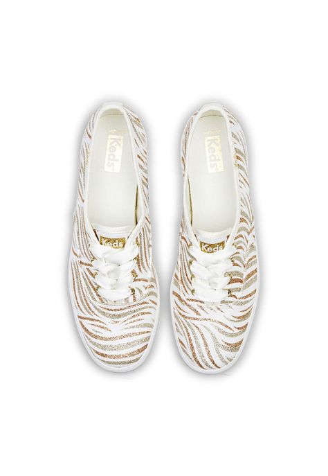 Zapatilla Casual Mujer Champion Glitter Blanco-3