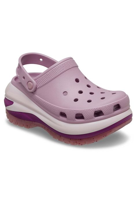 Zueco Crocs Mujer Mega Crush Clog Rosado-6