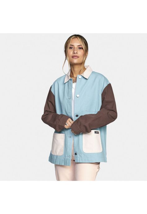 Chaqueta Mujer Chorelist Jacket Celeste-0