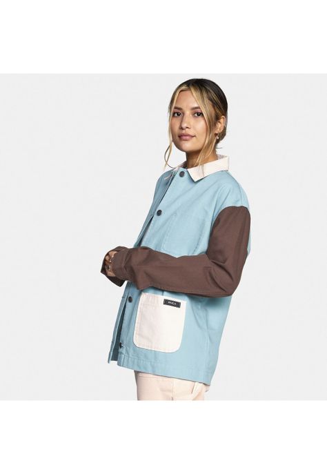 Chaqueta Mujer Chorelist Jacket Celeste-2
