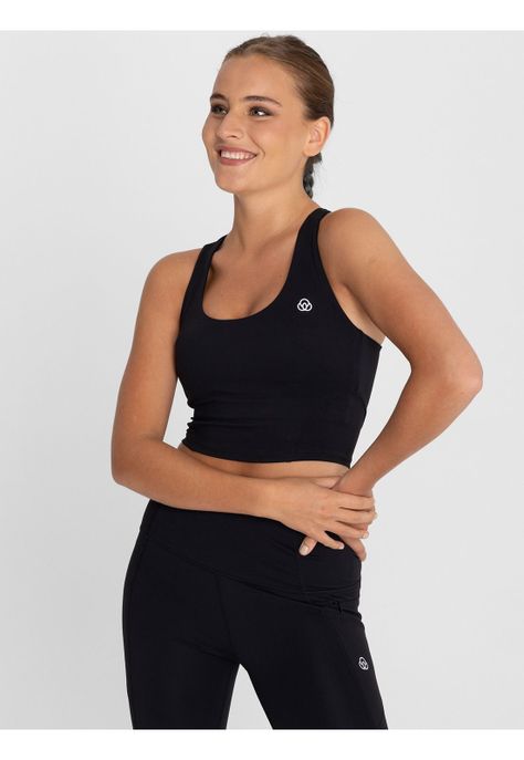 Peto deportivo Mujer Demi Negro-6