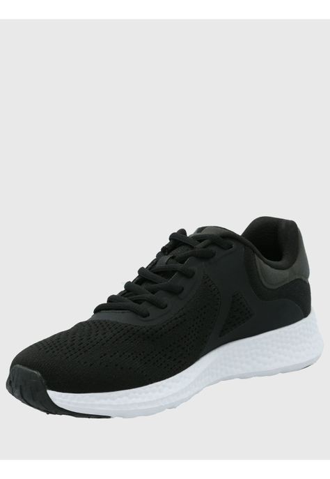 Zapatilla Mujer Flo Negra Bsoul-4