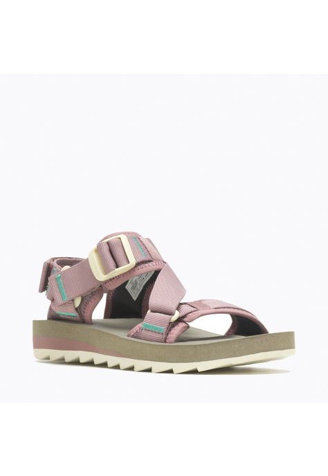 Sandalia Mujer Alpinestrap Rosado-1