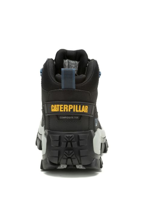 Bota cuero Invader Mid Vent Ct Negro Hombre-4
