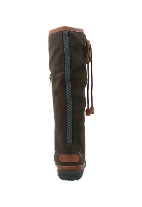Bota Cuero Mujer New Amboro Gris-6