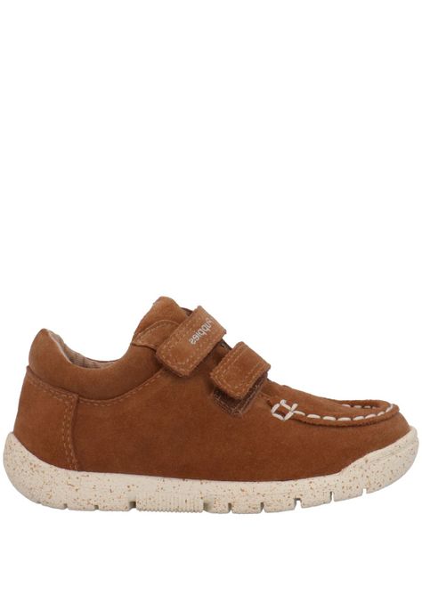 Zapato Cuero Niño Navajo Jr Marrón-1