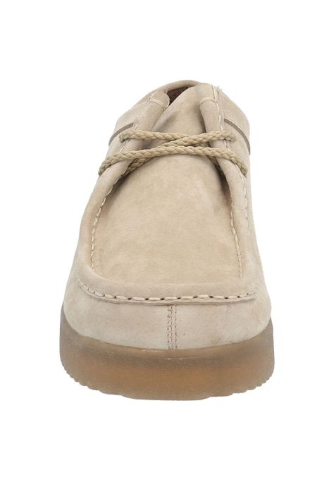 Zapato Cuero Mujer Navajo Taupe-3