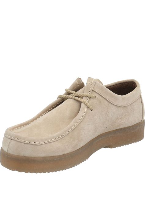 Zapato Cuero Mujer Navajo Taupe-4