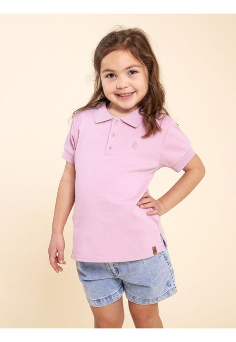 Polera Niña Springboks Rosado-3