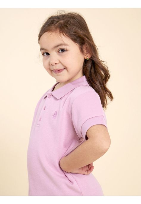Polera Niña Springboks Rosado-4
