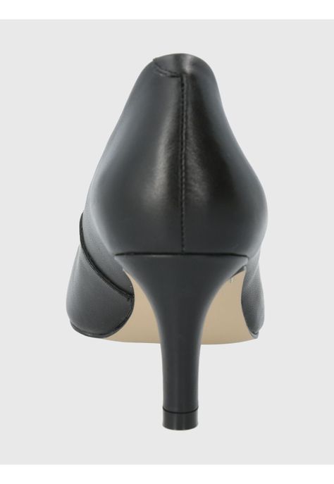 Zapato Cuero Negro Mujer Arosa -5