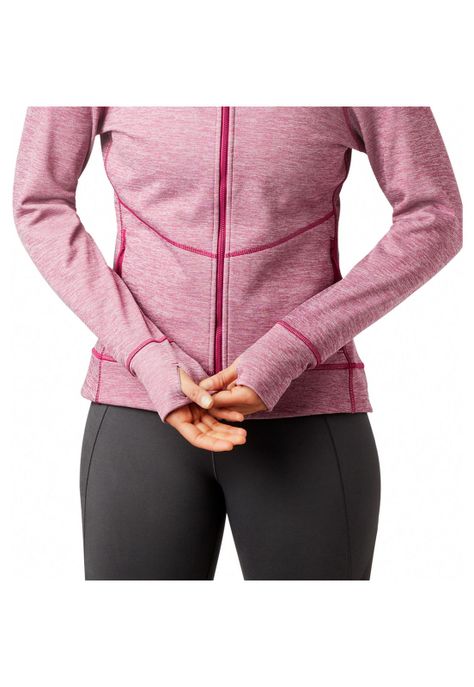 Polerón Mujer Norse Peak Full Zip Lila-3
