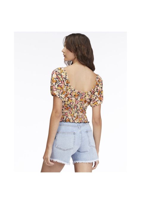 Blusa M/C Get Along J Kttp Naranjo Mujer-1