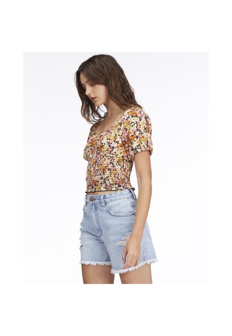 Blusa M/C Get Along J Kttp Naranjo Mujer-3