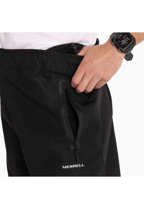 CubrePantalón impermeable Hombre Detrital Negro-3