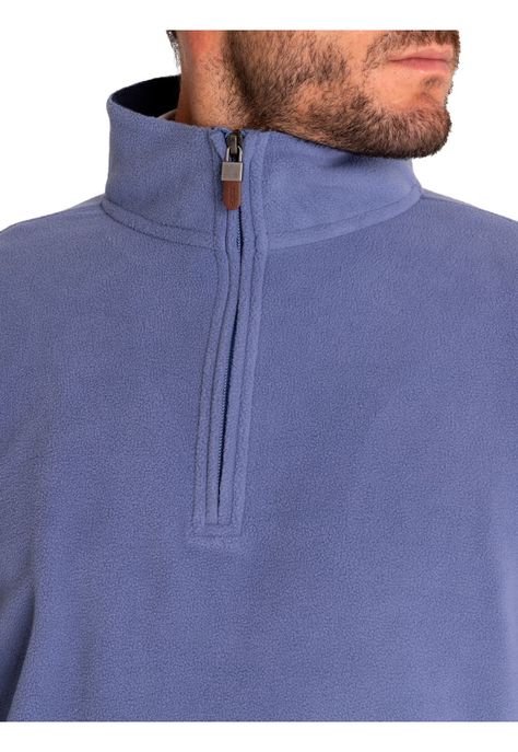 Polar Fibras Recicladas Hombre Peter Azul-7