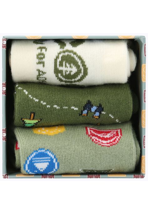 Pack 3 Calcetines Algodón Niño Gift Sc Mult-2