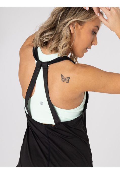Polera deportiva Mujer Training Tank Negro-4