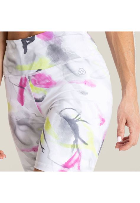 Calza Mujer HR Short Legg Cleo Blanco-4