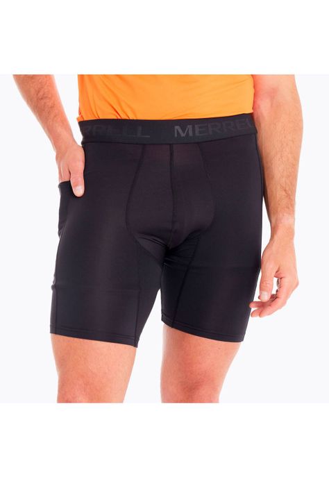 Short Hombre Compresión Biker Ed Skyfire Negro-0