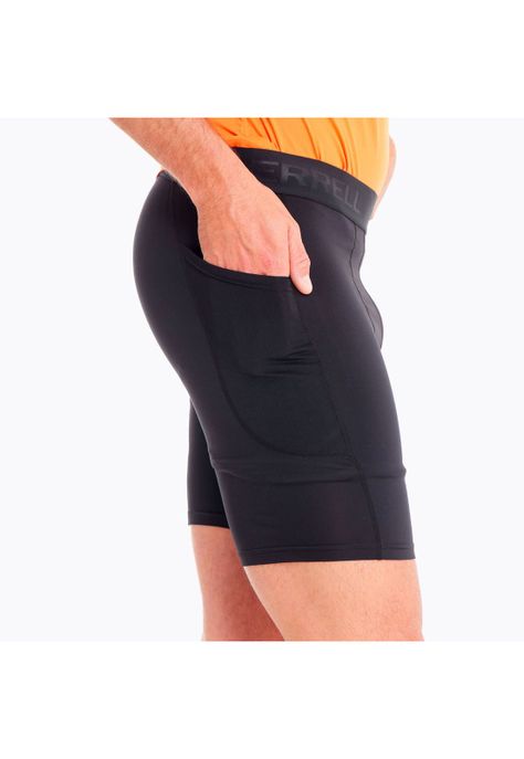 Short Hombre Compresión Biker Ed Skyfire Negro-3