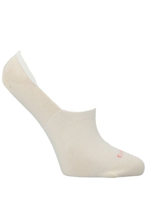 Calcetin Crema Clasico Mujer-0