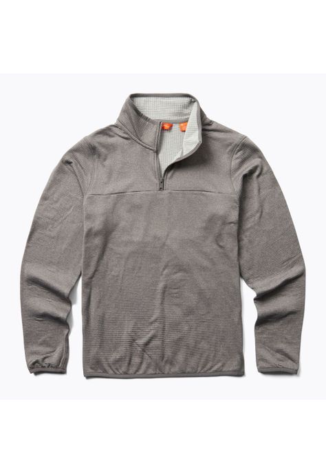 Polerón Wms Geotex Qtr Zip Gris Claro Mujer-0