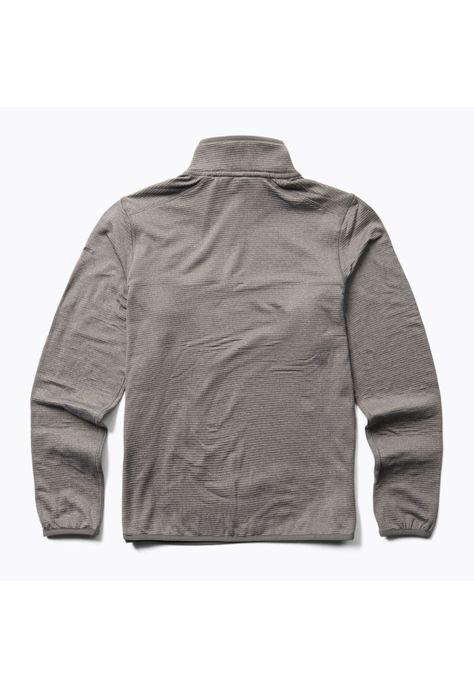 Polerón Wms Geotex Qtr Zip Gris Claro Mujer-1