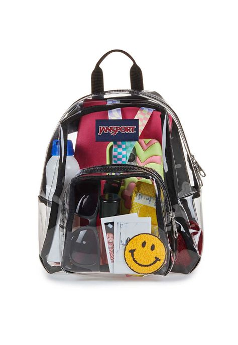 Mochila Clear Mini Pack Transparente-1