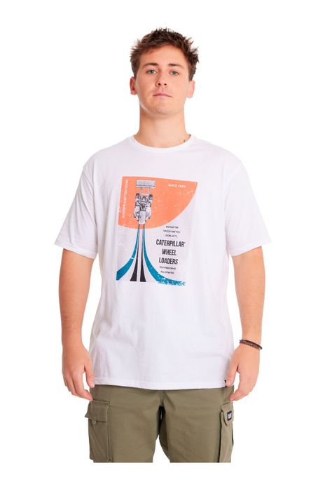 Polera Manga Corta Hombre Renwd Enrgy Graph2 Blanco-0