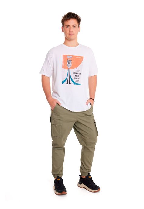 Polera Manga Corta Hombre Renwd Enrgy Graph2 Blanco-1