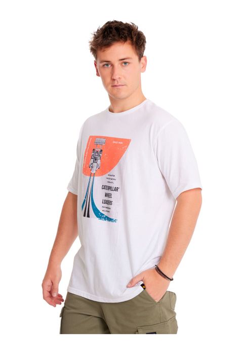 Polera Manga Corta Hombre Renwd Enrgy Graph2 Blanco-3
