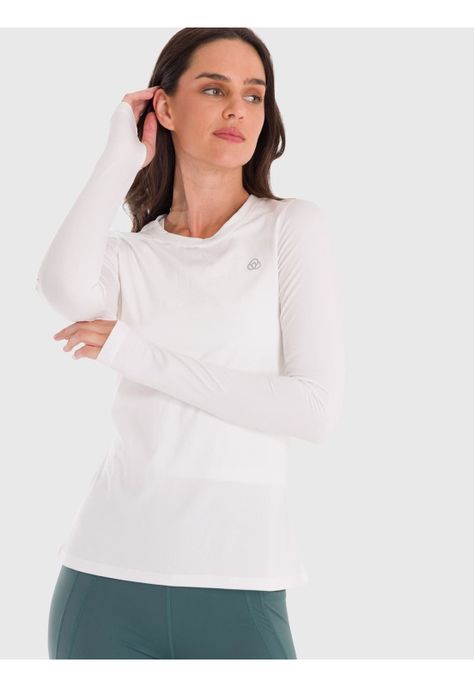 Polera primera capa Mujer First Layer Blanco-1