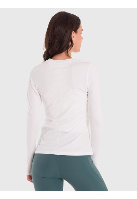 Polera primera capa Mujer First Layer Blanco-3