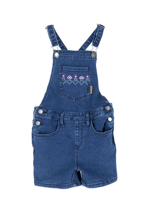 Jardinera Niña Julieta Denim-0