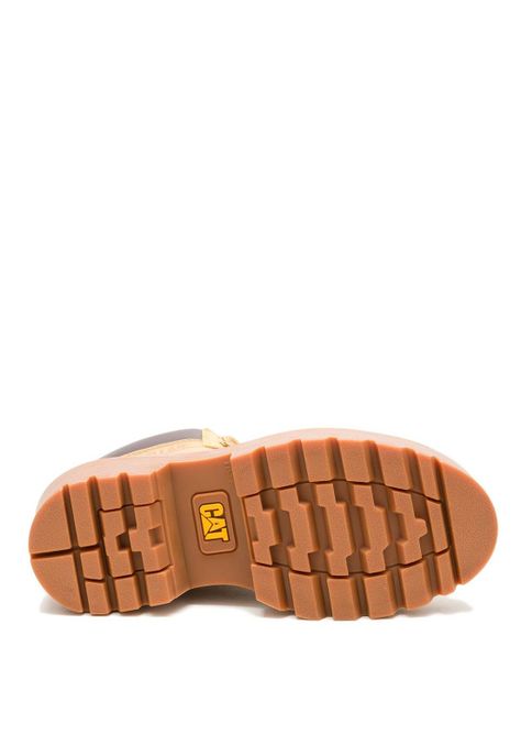 Botin Cuero Mujer Colorado Max 6 Zip Café Claro-7