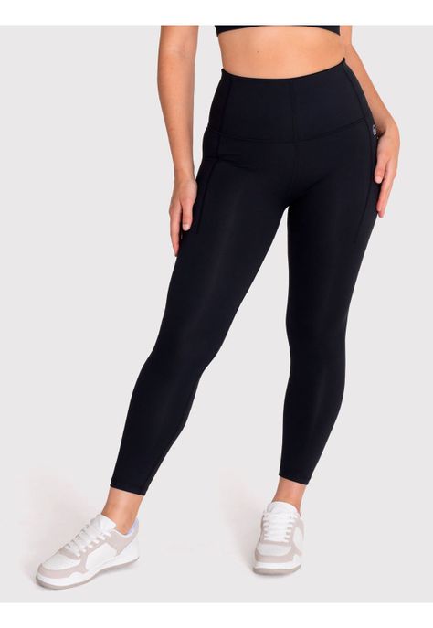 Calza 7/8 Mujer Ankle Irene Negra-0