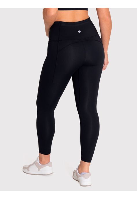 Calza 7/8 Mujer Ankle Irene Negra-2