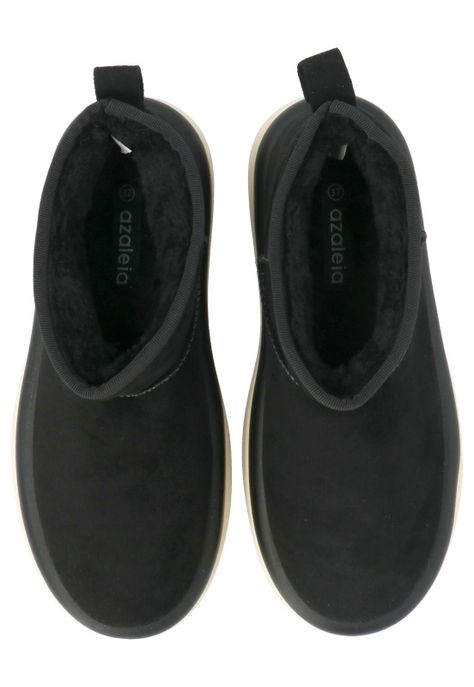 Pantufla Mujer Bichi Negro-7