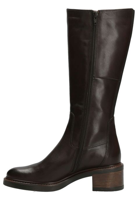 Bota Cuero Mujer Eloise Café-4