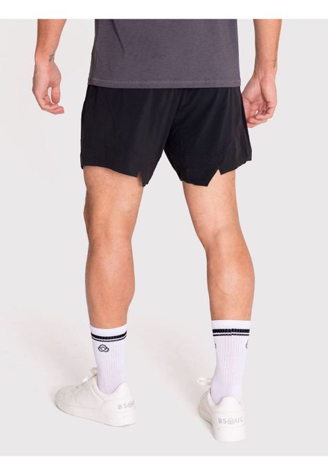Short deportivo Hombre 2-en-1 Negro-3