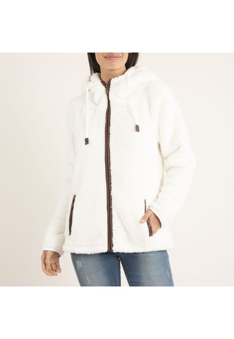 Polar Mujer Pilos Crema-1